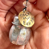 "Salt of the Earth" Vintage Salt Shaker Necklace