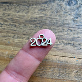 2024 Charm, Antiqued Silver (1)