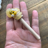 Faux Honey Dipper, Honeybee Decor, 3 Sizes