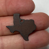 Mini Rusty Metal Texas Charm