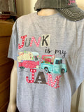 Junk is My Jam T-Shirt, Gray