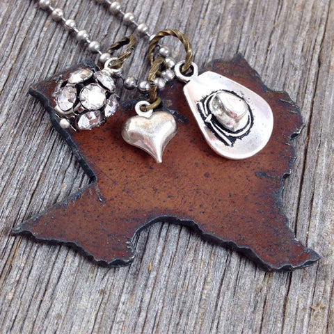 Rustic Texas Necklace, Large