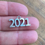 2021 Charm, Antiqued Silver (1)
