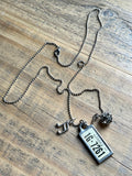 Tennessee Necklace with Mini License Plate Tag, 1960, #1G-7261
