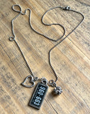 Virginia Necklace with Mini License Plate Tag, 1956, #960663