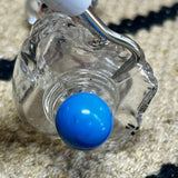 PLUTO Perfume Bottle Painted Glass 1950s Vintage Disney Dog