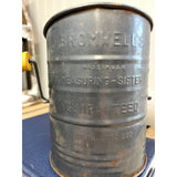 Vintage Bromwell Flour Sifter with Yellow Handle, 3 Cup Sifter