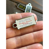 Vintage Missouri DAV License Tag Charm