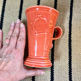 Tall Fiesta Coffee Cup, Latte Cup or Mug, Persimmon