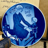 1980 Royal Copenhagen Mother's Day Plate