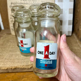 Vintage 1-a-Day Vitamin Bottle with Stopper (1)