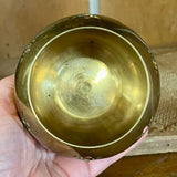 Vintage Brass Votive Holder – Angel Cutouts