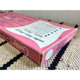 Vintage 1960 CURITY Diaper Liners, Pink Box, 144, Retro Baby Shower Prop