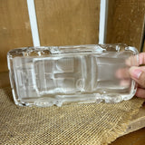 Vintage 1980s Crystal Hofbauer Porsche 959 Glass Paperweight