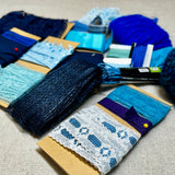 Bag of Vintage Blue Trims