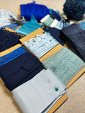 Bag of Vintage Blue Trims