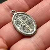 T6. Vintage Saint Benedict Medal