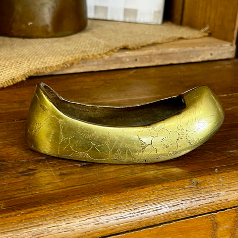 Vintage Brass Shoe – Made in Korea