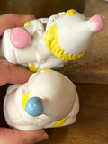 Vintage Clown Train Nursery Decor - Set of 2
