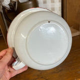 Vintage Enamelware Child’s Chamber Pot – White with Red Trim