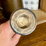 Vintage Silver Taper Candle Holder