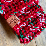 Christmas Headband for Women, Warm Crocheted Headbands