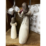 Willow Tree ANGEL OF THE HEART & SISTERS Demdaco Susan Lordi 2000 V157