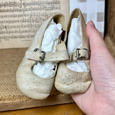 Pair of Vintage Baby Shoes