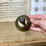 Vintage Hand Bell with Wood Handle