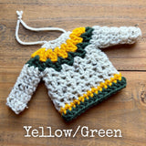 Crochet Christmas Sweater Ornament