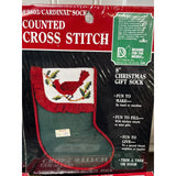 LOT of 6 NEW Cross Stitch Kits Christmas Stocking Kits Vintage 1986