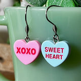 Pastel Conversation Heart Earrings