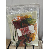 SULTANA Autumn Leaves Creative Needlecraft 14 x 14 Crewel Pillow Kit #32098 V156