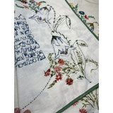 Vintage Embroidery “THE LORD’s PRAYER" 17x22" Hand Embroidered Fabric Decor V22