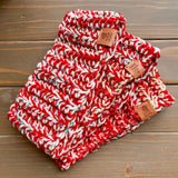 Candy Cane Red Christmas Headband Christmas or Ear Warmers for Women