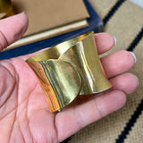 Set of 3 Vintage Brass Napkin Rings