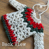 Crochet Christmas Sweater Ornament