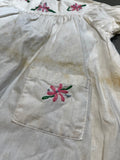 Vintage Hand-Embroidered Toddler Dress
