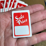 Vintage Red Sale Price Tags (25)