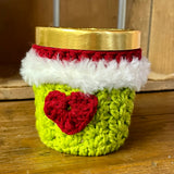 Grinch Inspired Ice Cream Pint Cozy