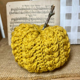 Handmade Crochet Pumpkin
