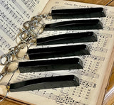 Piano Key Keychain
