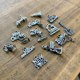 USA Road Trip Charms, State Monuments