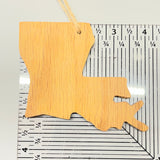 Wholesale Pack – Louisiana Wooden Christmas Ornaments (16 pcs)