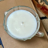 Maple Cream Candle in Vintage Glass Creamer