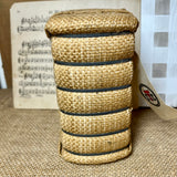 Miniature Cotton Bale with Texas Tech Tags