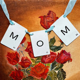 MOM Vintage Playing Card Garland