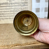 Vintage Hand Bell with Wood Handle
