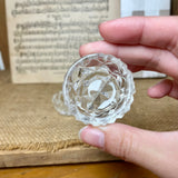 Pair of Crystal Salt Cellars