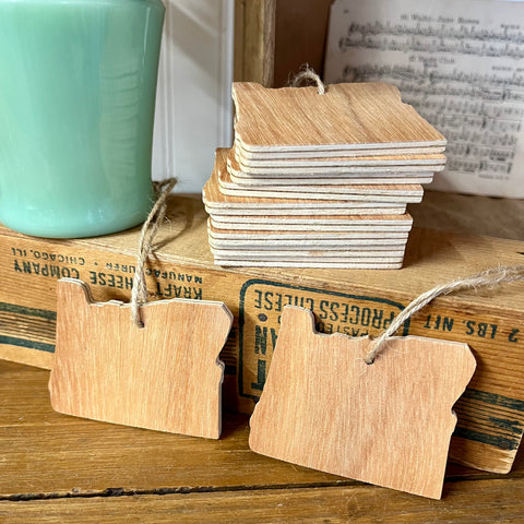 Wholesale Pack – Oregon Wooden Christmas Ornaments (11 pcs)